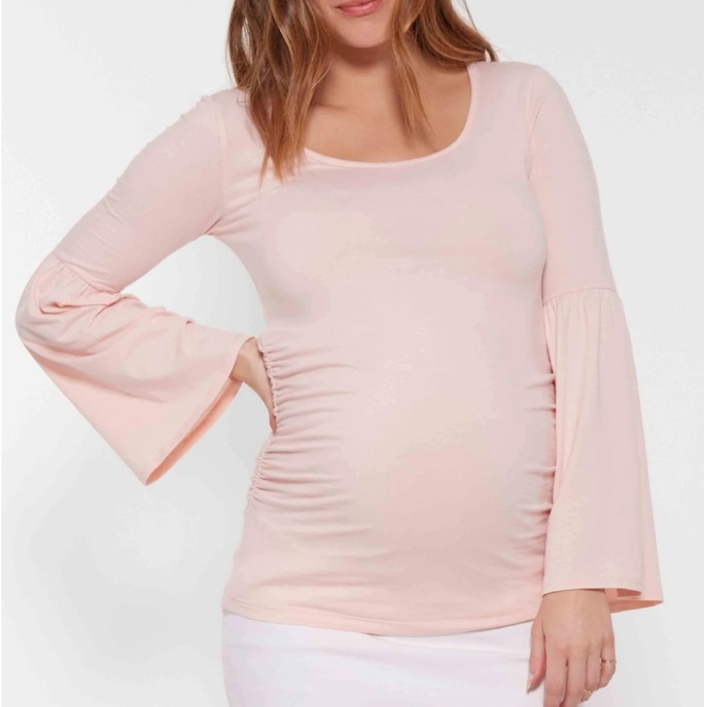 NWOT!! Stowaway Collection Bell Sleeve Top Size M